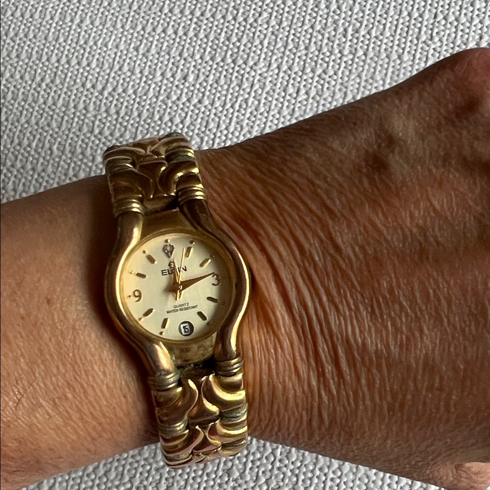 Elgin bangle watch water resistant